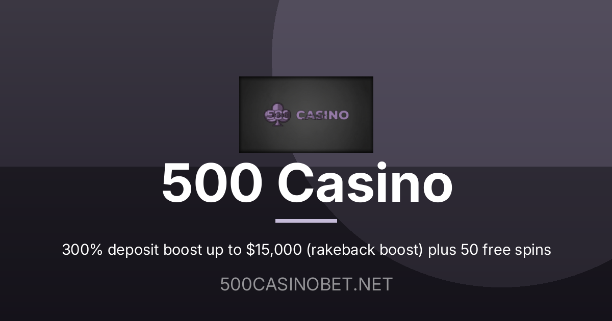 Review du Casino en Ligne 500 pour les Joueurs Français